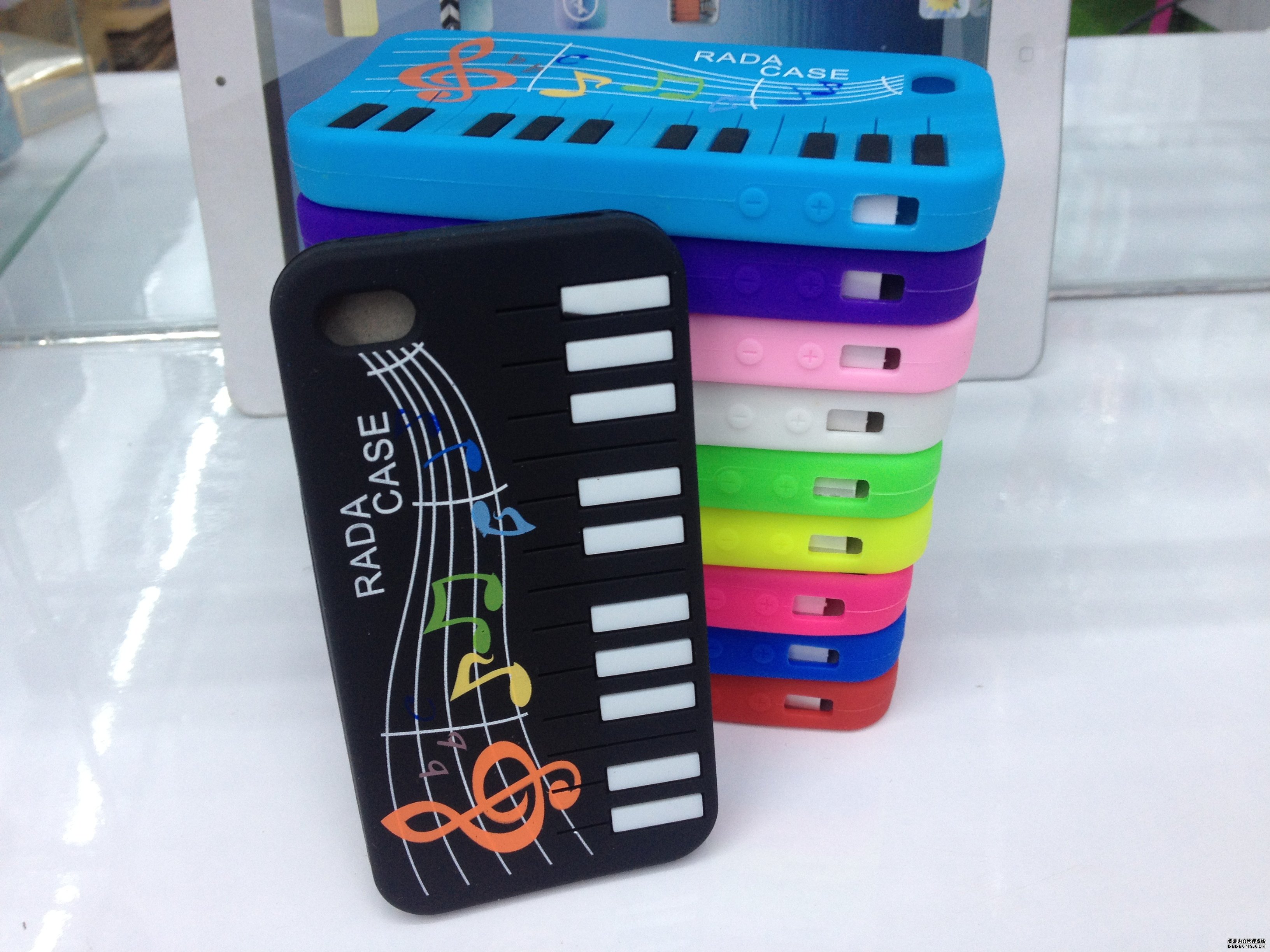 硅胶手机套-钢琴